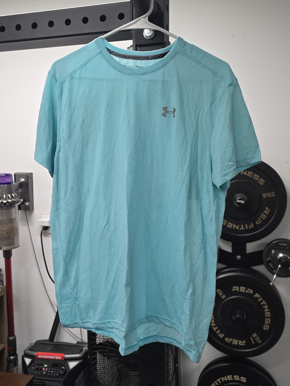 Under Armour Men’s Short Sleeve Performance Tee - Aqua